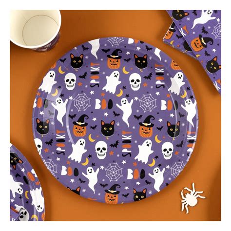 Halloween Paper Plates 8 Pack | Hobbycraft