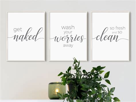 Get Naked Wash Your Worries Away So Fresh And So Clean Etsy India