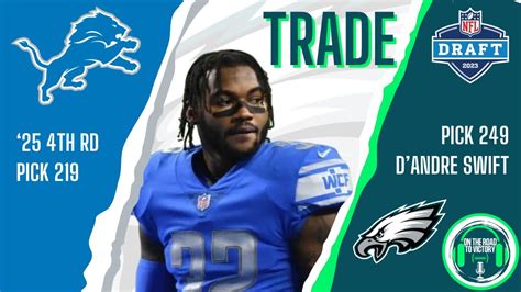 Eagles Trade For D Andre Swift Updated Depth Chart Cap Space