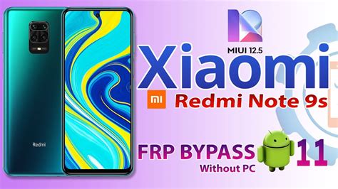 Xiaomi Redmi Note S Frp Bypass Without Pc Miui Note Google