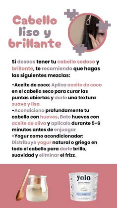 Como Tener El Cabello Brillante Y Liso In Glow Up Tips