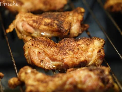 Knusprige Hähnchenschlegel aus dem Backofen Rezept kochbar de