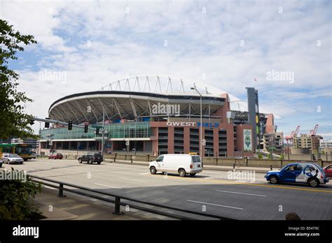 Qwest Field And Event Center Football Stadium In Seattle Washington Usa