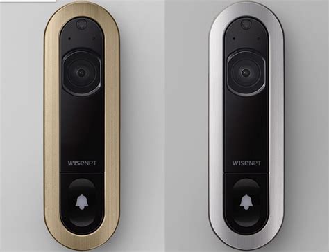 Wisenet SmartCam D1 Facial Recognition Video Doorbell » Gadget Flow