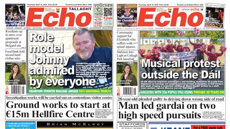 echo newspaper april   west edition echoie