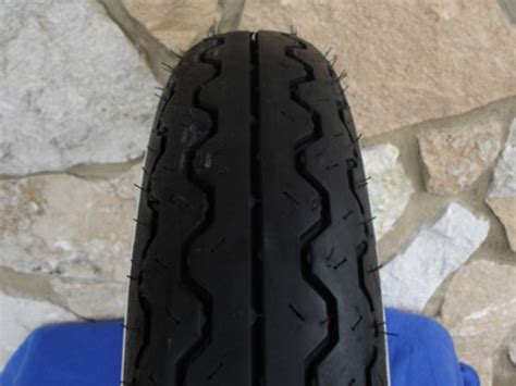 MT90H16 AVON GANGSTER WIDE WHITEWALL FRONT OR REAR TIRE KCINT