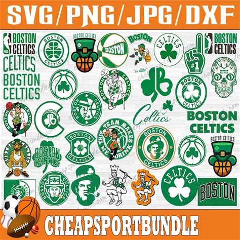 Bundle Files Boston Celtics Basketball Team Svg Boston C Inspire