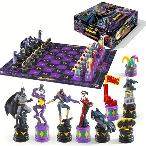 Amazon The Noble Collection The Batman Chess Set The Dark Knight