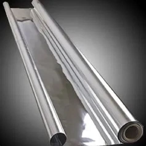 Silver Aluminum Foil Laminated Paper Feature Disposable Heat