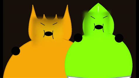 Baby Firey Inflation And Baby Leafy Inflation Screaming Bfdi Youtube