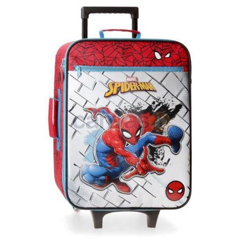 Trolley Valigia Morbida Cm Spiderman Bimbomania Srl