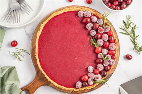 Cranberry Curd Tart Love Bakes Good Cakes