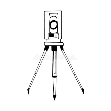 Theodolite Sketch Stock Illustrations – 69 Theodolite Sketch Stock ...