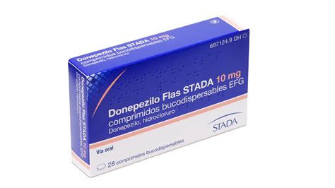 Donepezilo Flas Stada Efg 10 Mg 28 Comprimidos Bucodispersables