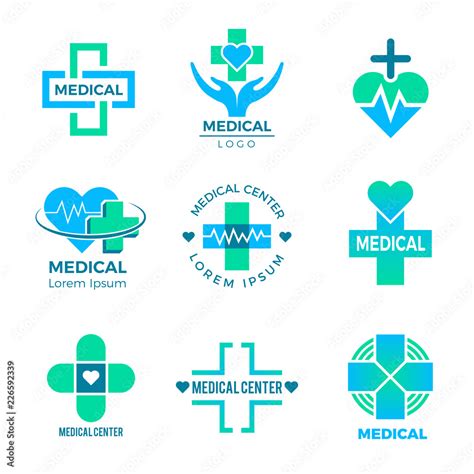 Medical Logos Clip Art