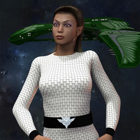 Romulan Pin Up By Jaguarry On Deviantart