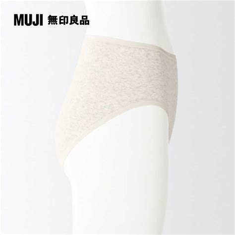 Muji 無印良品 女有機棉針織無側縫高腰內褲6色可選 Pchome 24h購物