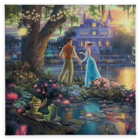 Thomas Kinkade Princess And The Frog