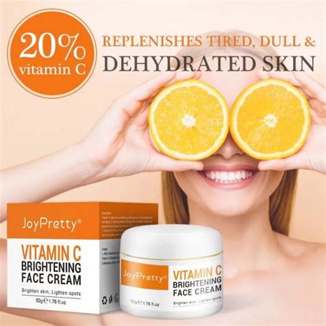 Joy Pretty Vitamin C Brightening Face Cream Vibrant Glamour Retinol