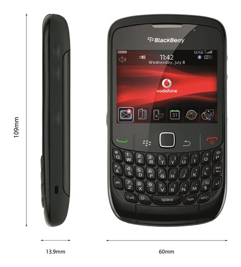 Vodafone Blackberry Curve 8520 Pay As You Go Smartphone Black Amazon