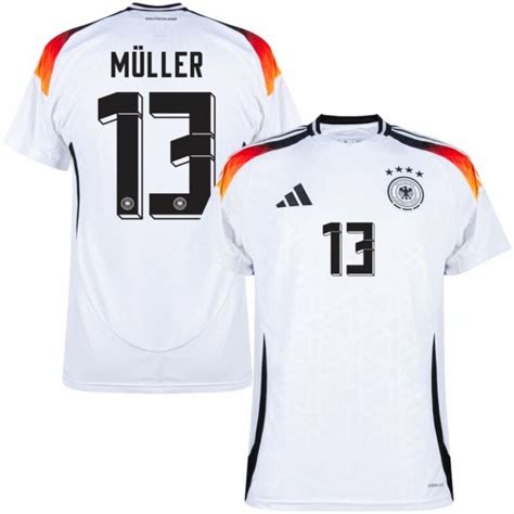 Germany Home Jersey 2024 2025 Muller | Foot Soccer Pro