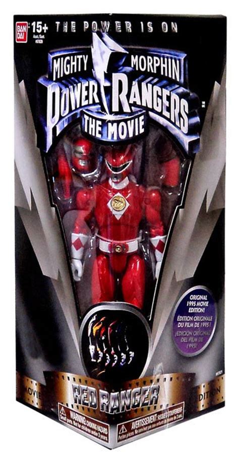 Power Rangers Mighty Morphin The Movie Red Ranger Exclusive 5 Action Figure Bandai America - ToyWiz