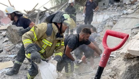 Two Bodies Recovered From Rubble Of Hotel Destroyed In Bakhmut