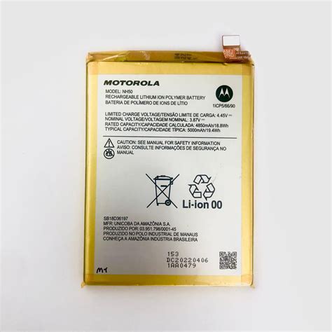 Bateria Motorola Moto G22 Nh50 Xt2231 Smarts Parts