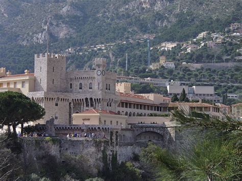 The Royal Family's Palace in Monaco, Monte Carlo; taken March 2002 ...