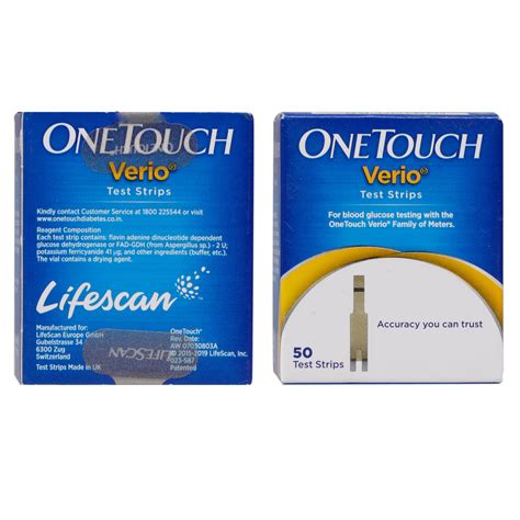 Onetouch Verio Test Strips Count Price Uses Side Effects