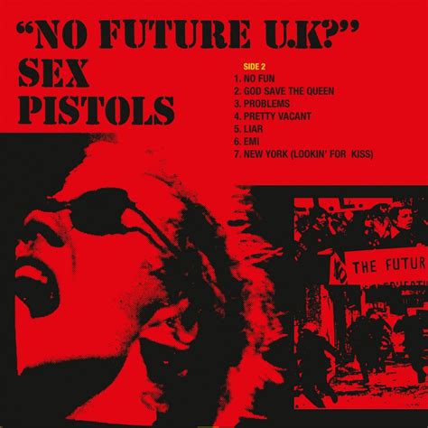 Sex Pistols No Future UK Vinyle