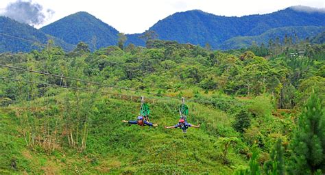 Zipline at Dahilayan Park, Bukidnon - Nomadic Experiences