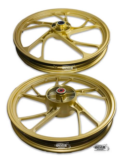 Roda Liga Leve Esportiva Titan 160 Start Fan 150 Esd Dourada