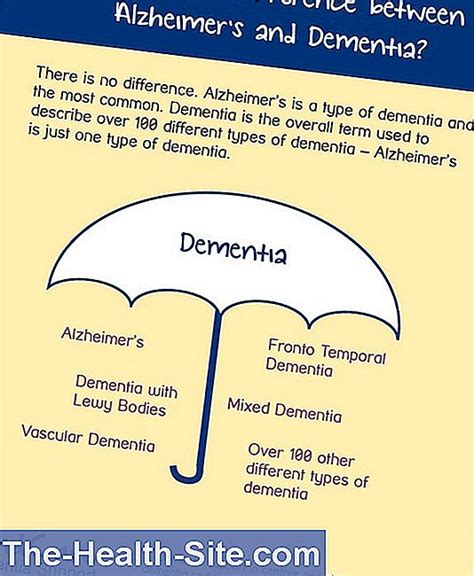 Differences Between Alzheimers And Dementia 💊 Scientific Practical