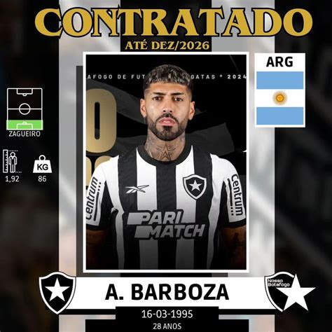 Zagueiro argentino é a quarta contratação do Botafogo para as próximas