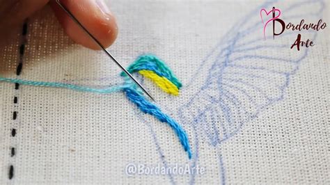 Bordado A Mano Puntadas FÁciles Para ColibrÍ Needle Painting