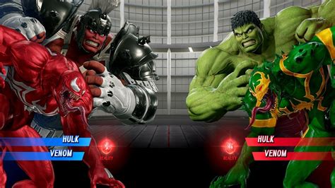 Gladiator Hulk Carnage Vs Green Hulk Venom Hardest Marvel Vs