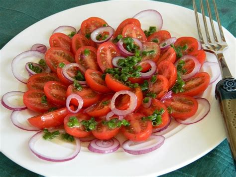 Tomatensalat Mit Zitronen Senf Vinaigrette Von McMoe Chefkoch