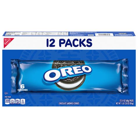 Oreo Nutrition Facts 6 Pack | Besto Blog