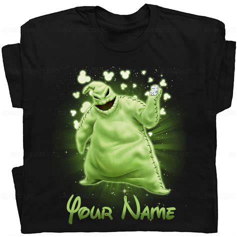 Oogie Boogie Shirts Disney Oogie Shirts Nightmare Before Etsy