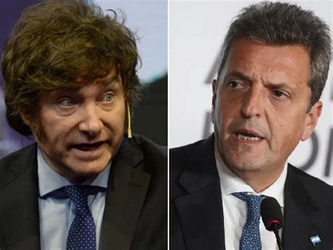 El Duro Cruce Entre Sergio Massa Y Javier Milei En Las Redes Sociales