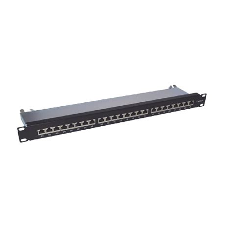 PATCH PANEL 24 PUERTOS CAT 6A Tienda Electriredes