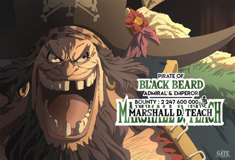 One Piece Wallpaper Blackbeard