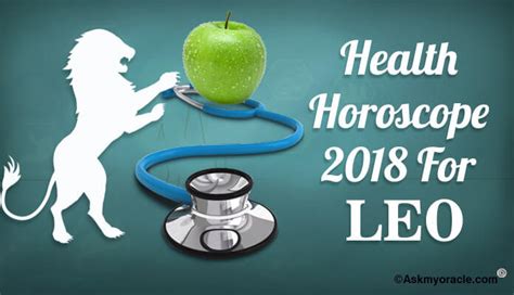 2018 Leo Health Horoscope | Leo Weight Loss and Diet 2018 - Ask My Oracle