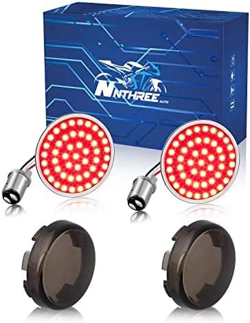 Amazon NTHREEAUTO 1156 Rear LED Turn Signals 2 Inch Bullet