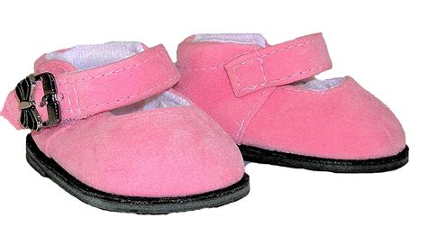 Pink Suede Mary Jane Shoes Fits 18 Inch American Girl Dolls Ebay