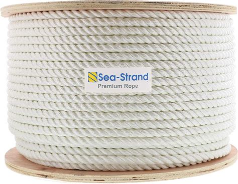 Amazon ATERET 1 2 Nylon Rope 3 Strand Twisted Nylon Polyester