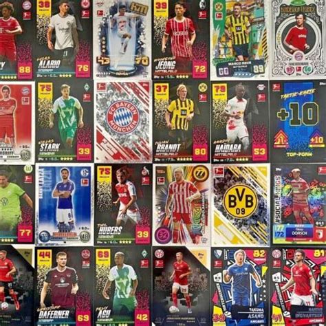 Topps Match Attax Bundesliga 2022 2023 Alle Karten 1 250 Zum