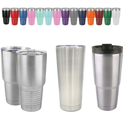 30 oz Logo Blank or Personalized Insulated Stainless Steel Tumbler ...