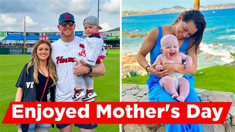 J J Watt Celebrates Wife Kealia On Mother S Day Youtube